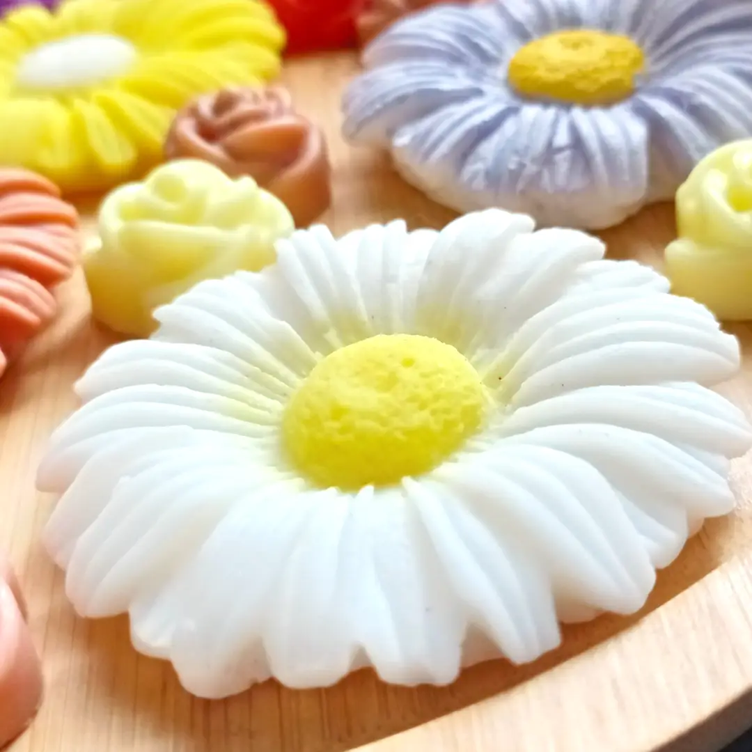 Papatya Şeklinde Buhurdanlık Mumu