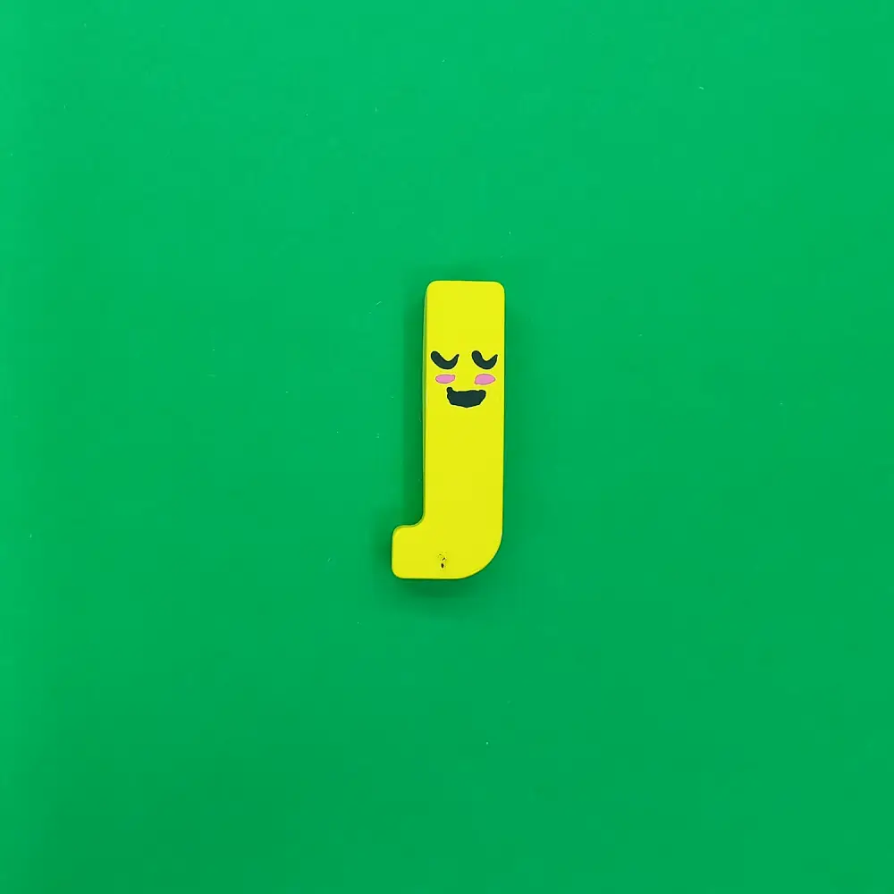 J Harf Magnet - Kişiye Özel Hediye Magnet