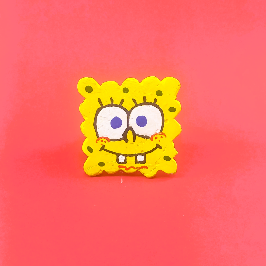 El Yapımı SüngerBob Buzdolabı Magneti